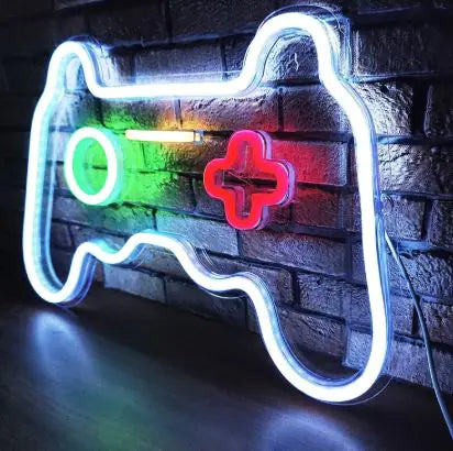 LED neon Gamer room decoration